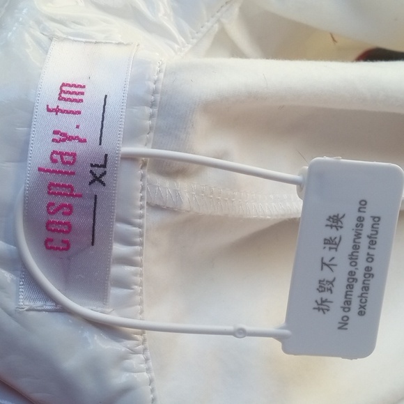 Cosplay FM vinyl PVC nurse costume midi dress - Picture 15 of 17